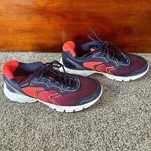 FILA Stellarray Women’s Running Shoes Size 8 Navy Coral Pink Sneakers